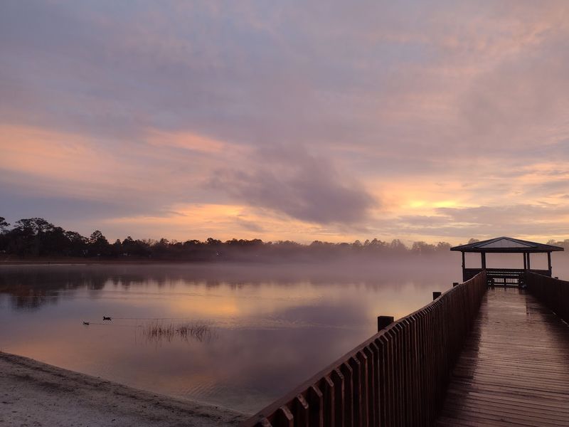 Wander This Walkable Historic Downtown In DeFuniak Springs Around A Perfect Round Lake
