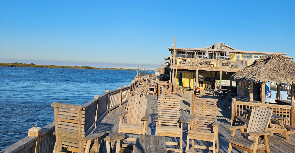 Out On The Bolivar Peninsula, This Shrimp Shack Fries Gulf Baskets Right Off The Boats