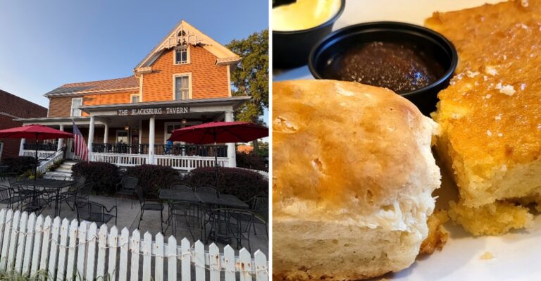 The Ham Biscuits With Apple Butter Are The Must-Order Starter At This Blacksburg, Virginia Tavern