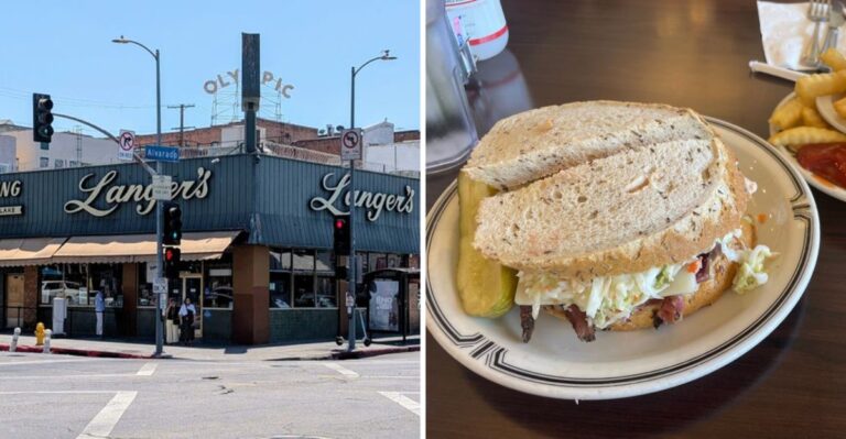 People Drive From All Over California For The Pastrami At This Old-School Downtown Deli