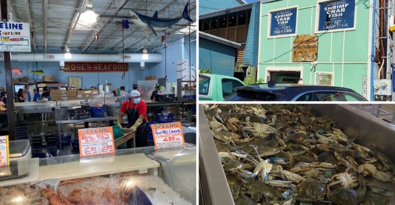 You’ll Crack Open Fresh Blue Crabs At These 7 Texas Gulf Coast Seafood Markets