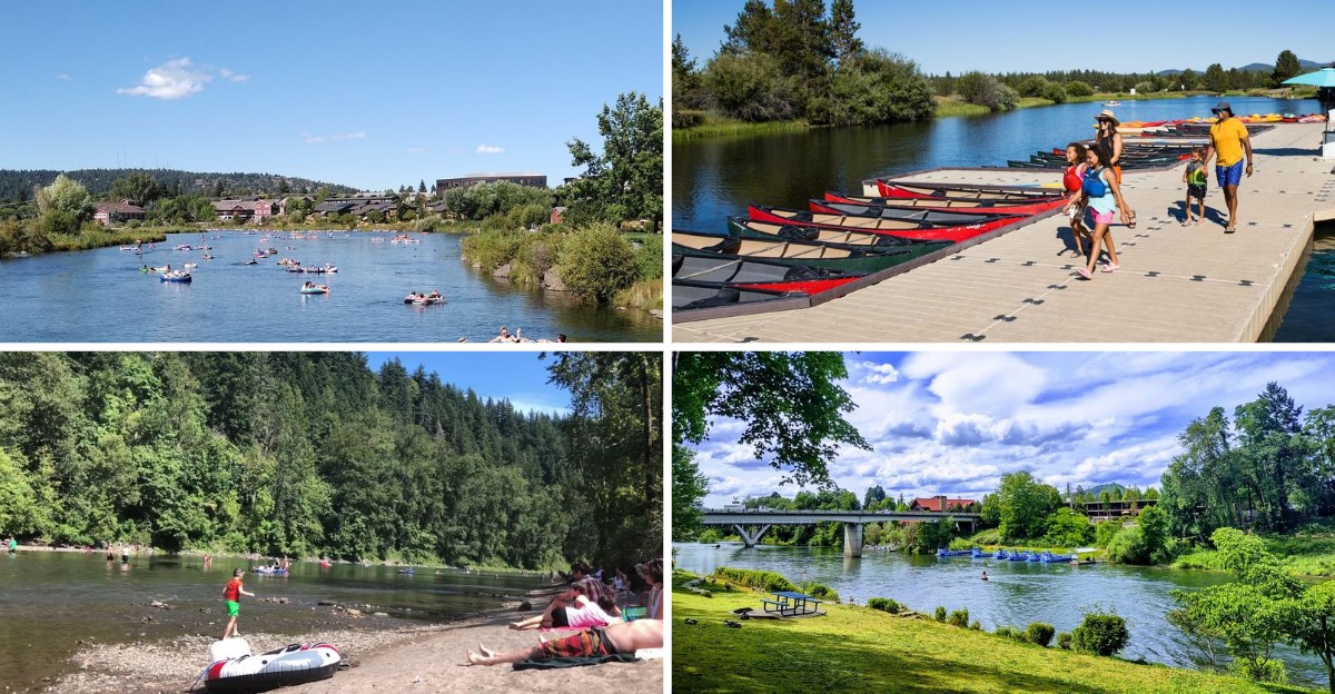 These 7 Oregon River Towns Make Lazy Float Trips Feel Like The Whole Vacation