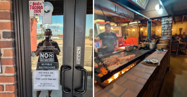 This Old-School Tucson-Area Steakhouse Is An Arizona Legend For Its Mesquite-Grilled Steaks