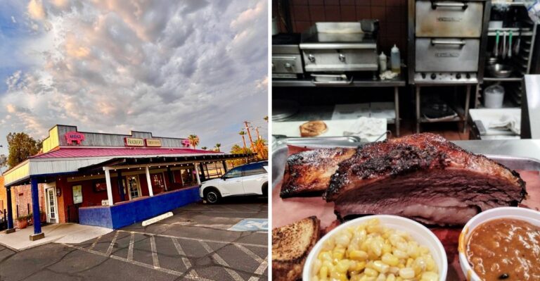 Barbecue Lovers Across Arizona Make The Trip For The Wood-Smoked Brisket At This Beloved Phoenix Smokehouse