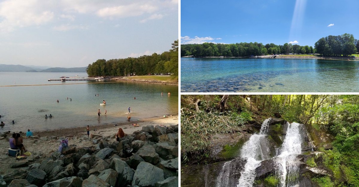 This Tucked-Away South Carolina Lake Beach Feels Like A Coastal Escape Without The Ocean Crowds
