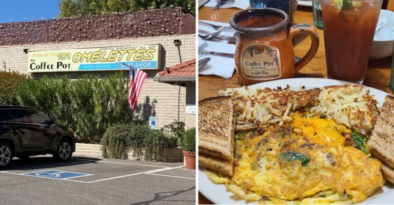 Locals Grab A Booth At This Sedona Cafe For Omelets And Red Rock Views