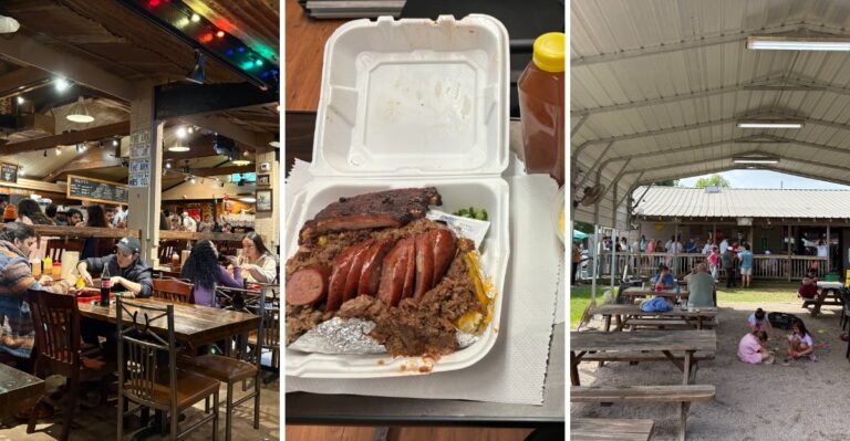 Save Room For The Peach Cobbler At These 7 Texas Barbecue Joints