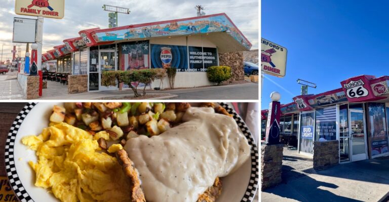 Locals Make This Classic Route 66 Diner In Arizona Their Go-To For Huge, Hearty Breakfasts
