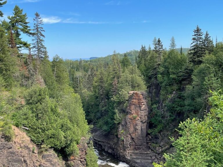 This Far-North Minnesota State Park Hides the State’s Tallest Waterfall, a 120-Foot Plunge Into a Rocky Gorge