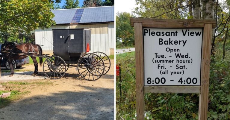 Folks Gladly Wait In Line At This Little Amish Bakery Near Dalton For Cinnamon Rolls Worth The Wisconsin Drive