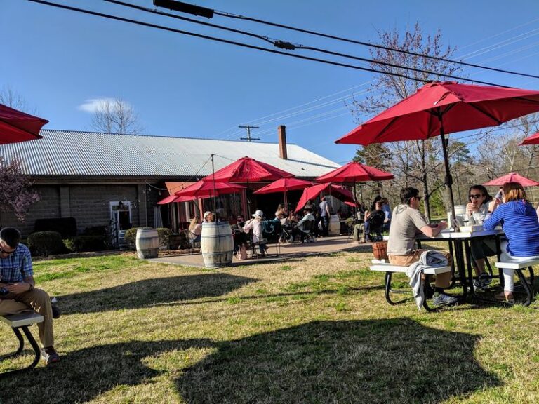 Deep In Southern Maryland, This Tobacco Barn Turned Winery Pours Wine Among The Rolling Fields