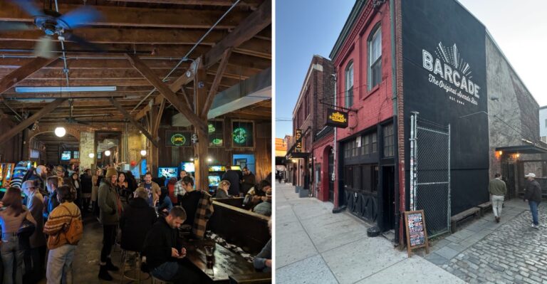 This Beloved Philadelphia Barcade Pairs Vintage Cabinets And Pinball With The Games You Grew Up Playing
