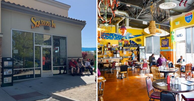 Squeeze In On Las Brisas Boulevard In Reno Serves The Colorful Breakfast Chain’s Signature Omelets
