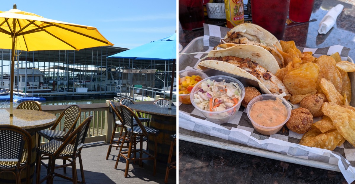 On Nice Weekends, Crowds Pack This Casual Tennessee Lakeside Spot For Blackened Fish Tacos