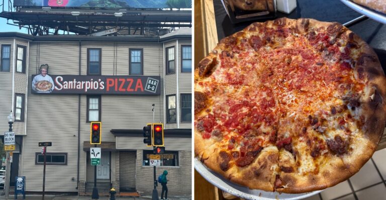 Boston Pizza Loyalists Still Wait In Line For The Charred Pies At This East Boston Institution