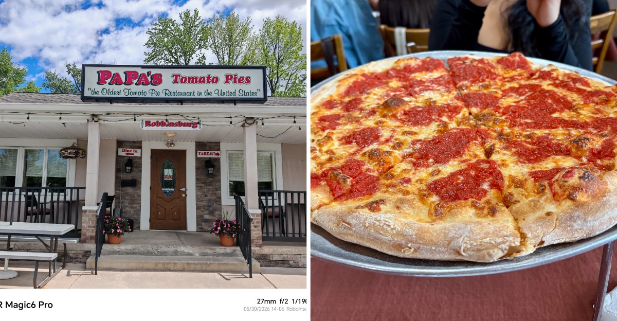 This Small New Jersey Town Is Home to America’s Longest-Running Pizzeria, Slinging Trenton Tomato Pies Since 1912