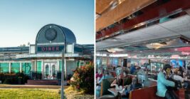 Tabletop Jukeboxes And A Life-Size Elvis Keep This Chrome-And-Neon Maryland Diner Stuck In The 1950s