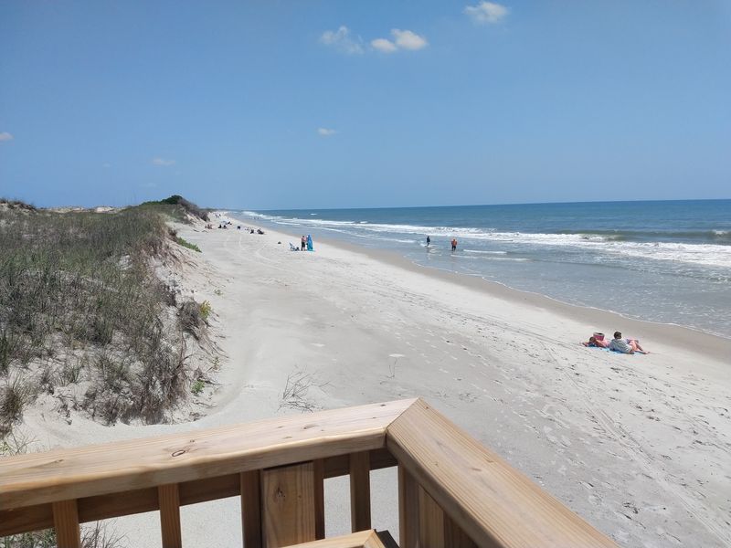 Ten Miles Of Quiet Beach Wait At Hammocks Beach State Park, Reached Only By Ferry Near Swansboro