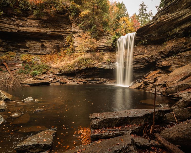 Rugged Trails Lead Past a Cluster of Waterfalls Into a Deep Gulf at This Tennessee State Park