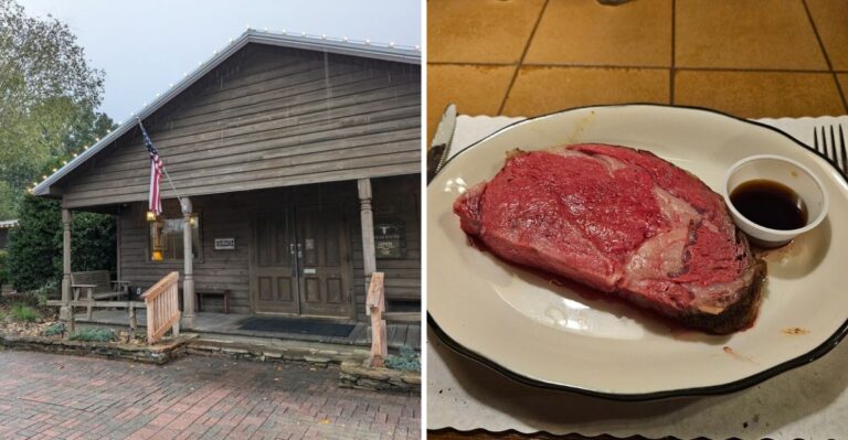 North Carolina Steak Lovers Seek Out The Prime Rib At This Rustic Highway 150 Steakhouse Near Sherrills Ford