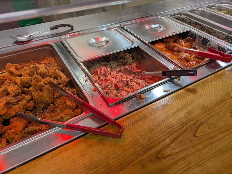 A Barbecue Buffet on Whitman Street