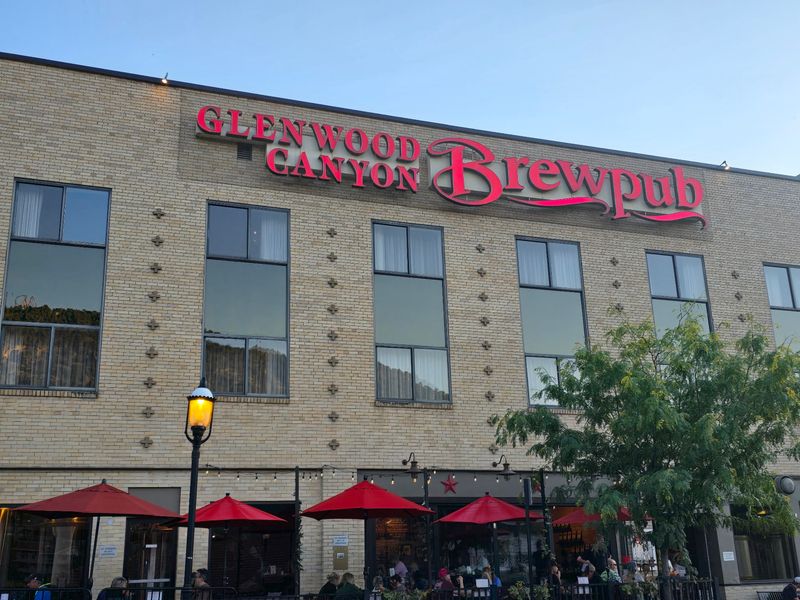 A Brick Landmark Across From the Depot