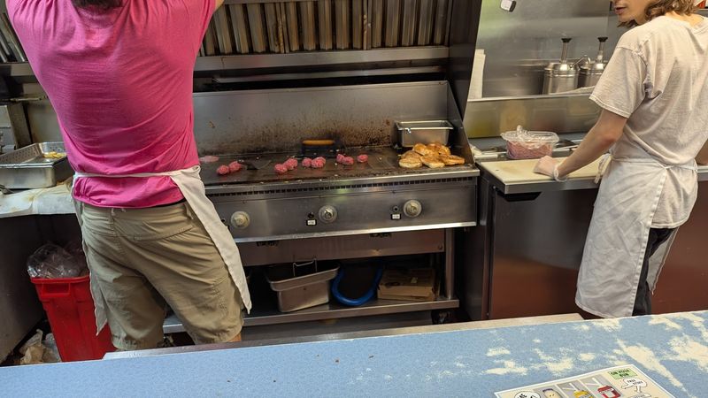 A Burger Counter on South Ashley Street
