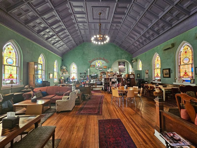 A Church Turned Coffee Stop on Potomac Street