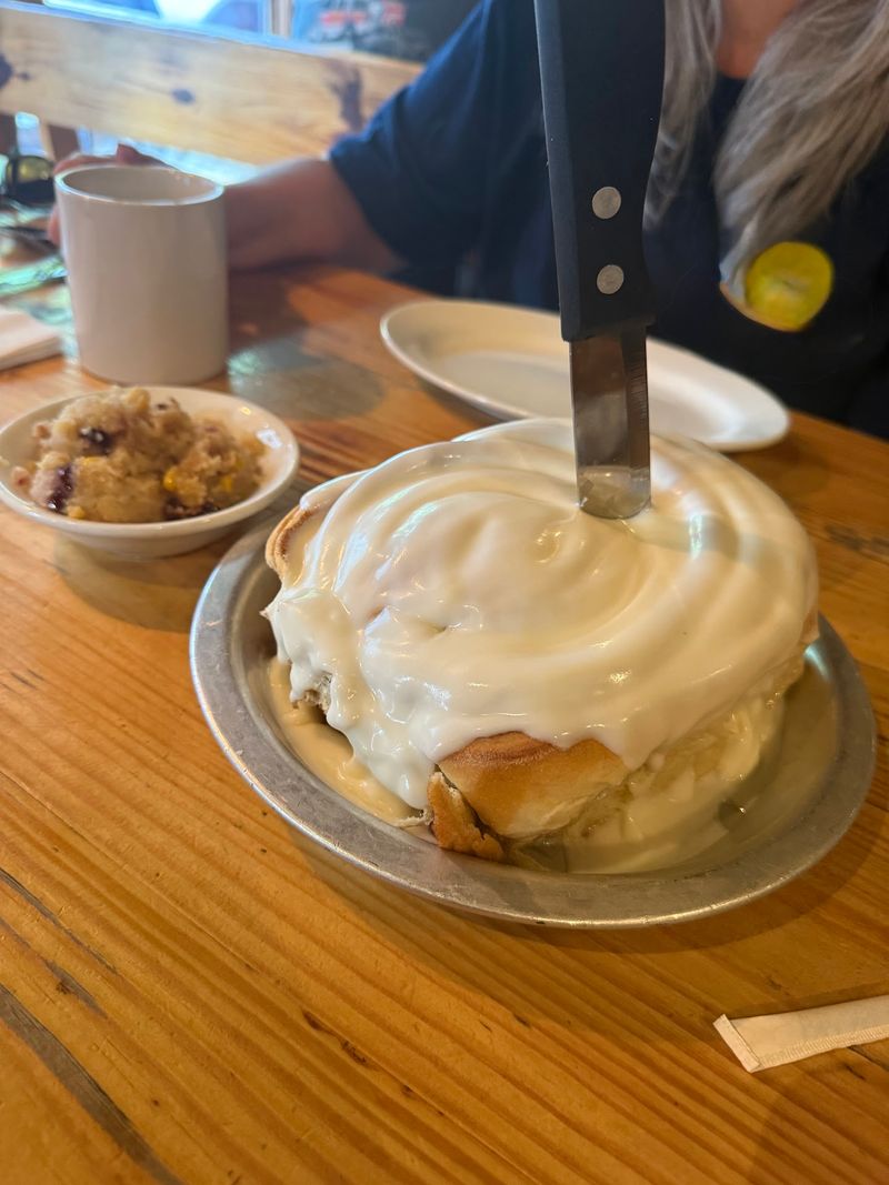 A Cinnamon Roll Built for a Crowd