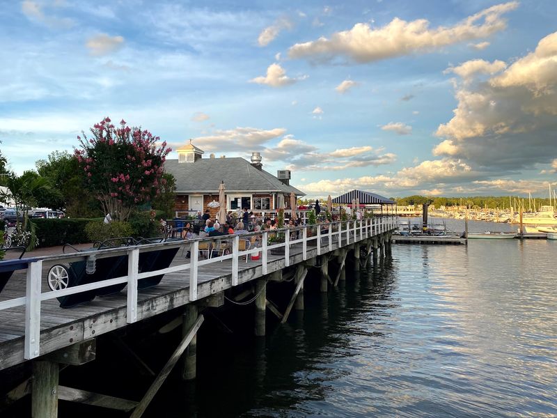 A Clam Shack on the Port Washington Waterfront