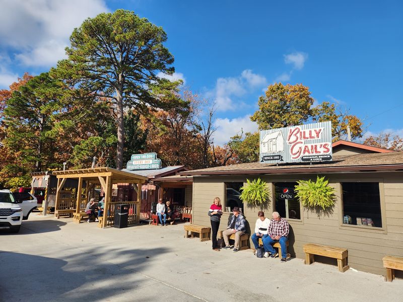 A Country Cafe on a Winding Ozarks Highway