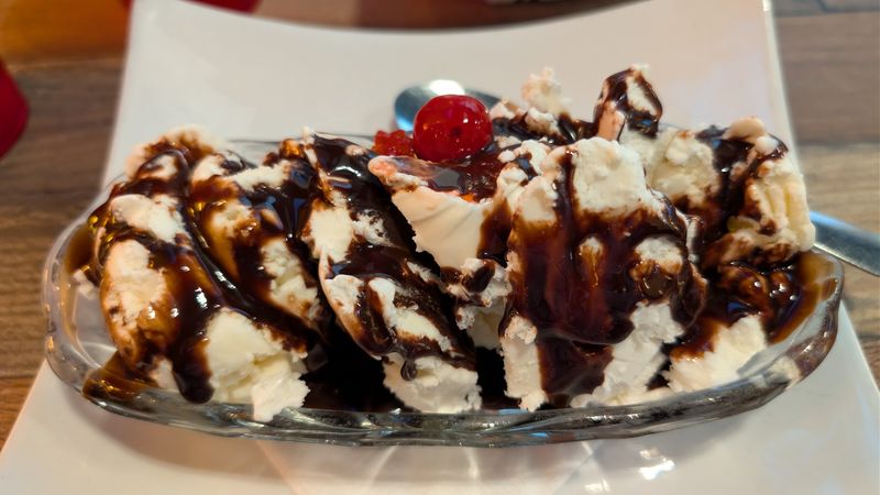 A Dessert Counter Right Next Door