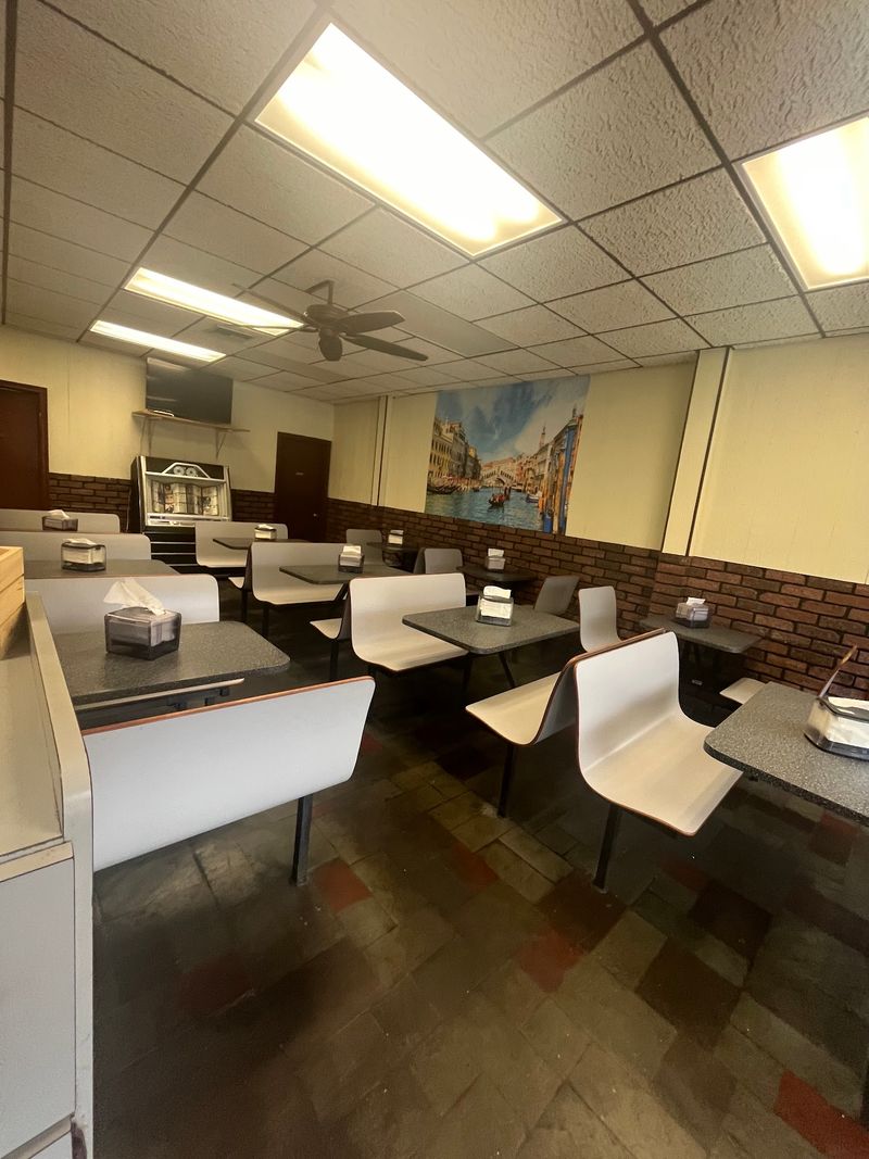 A Dining Room With a Jukebox