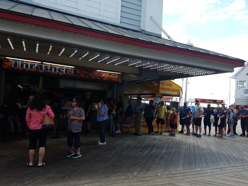 A Fry Stand With a Famous Address A Fry Stand With a Famous Address