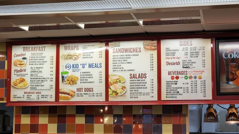 A Menu That Runs Long