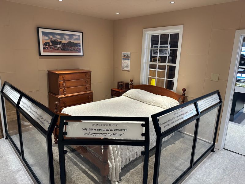A Motel Room Inside a Restaurant