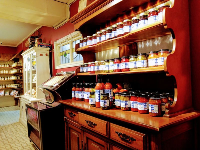 A Pantry Room Packed With Jars A Pantry Room Packed With Jars