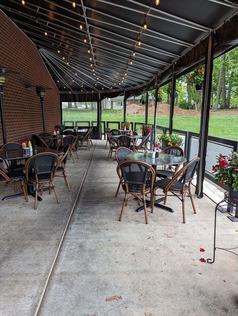 A Patio and a Cozy Counter