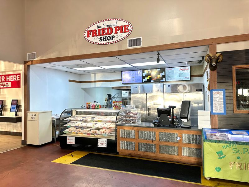 A Pie Counter Inside a Travel Center A Pie Counter Inside a Travel Center