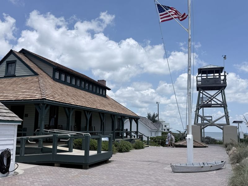 A Rescue Station on Hutchinson Island