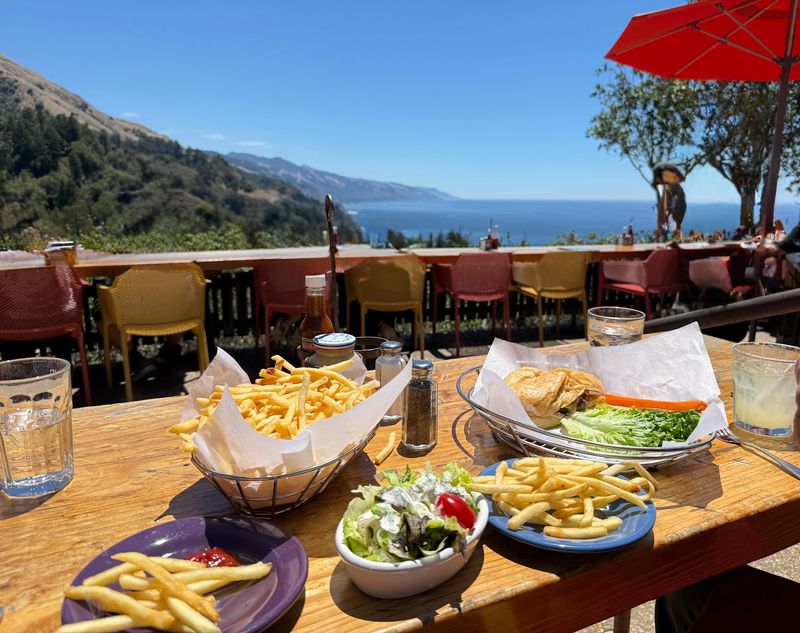 A Restaurant Perched High Above the Pacific