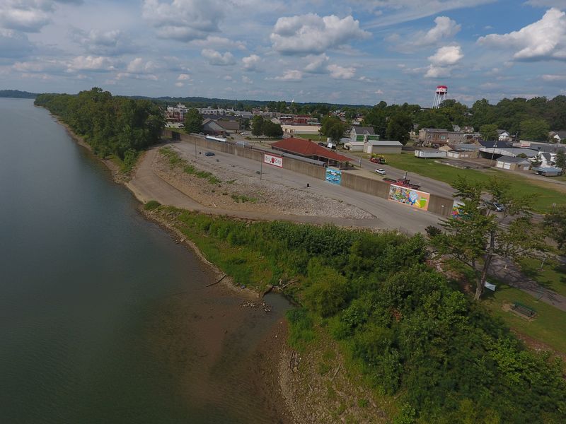 A River Town in Perry County A River Town in Perry County