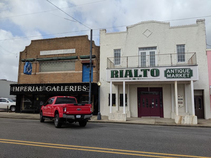 A Riverside Row of Shops on Trenton Street