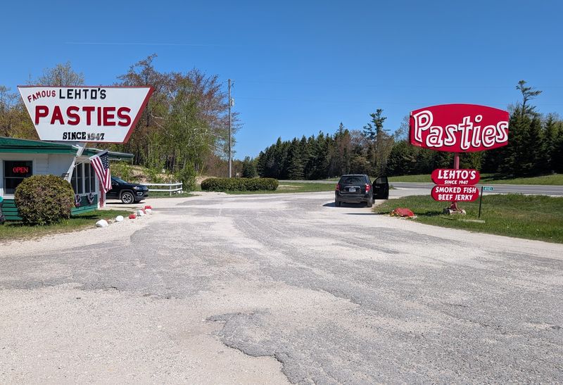 A Roadside Stop on US-2 A Roadside Stop on US-2