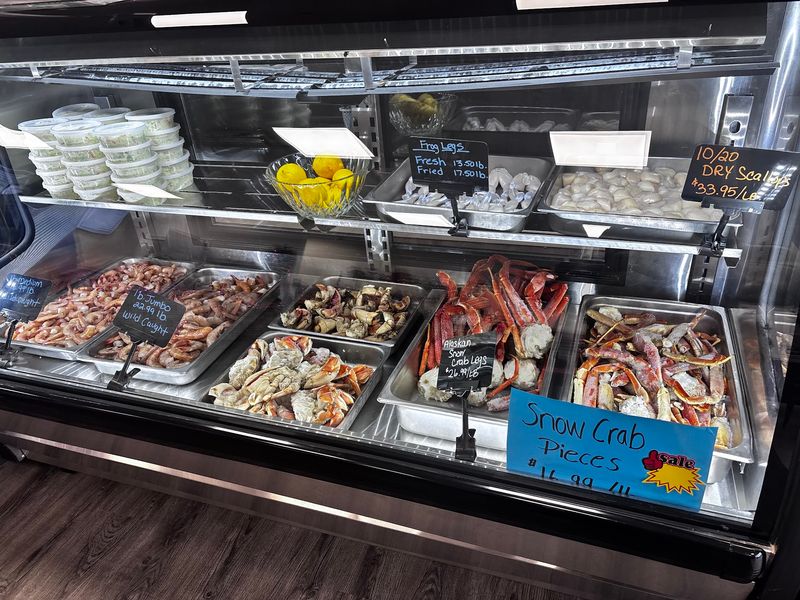 A Seafood Counter on Rosewick Road
