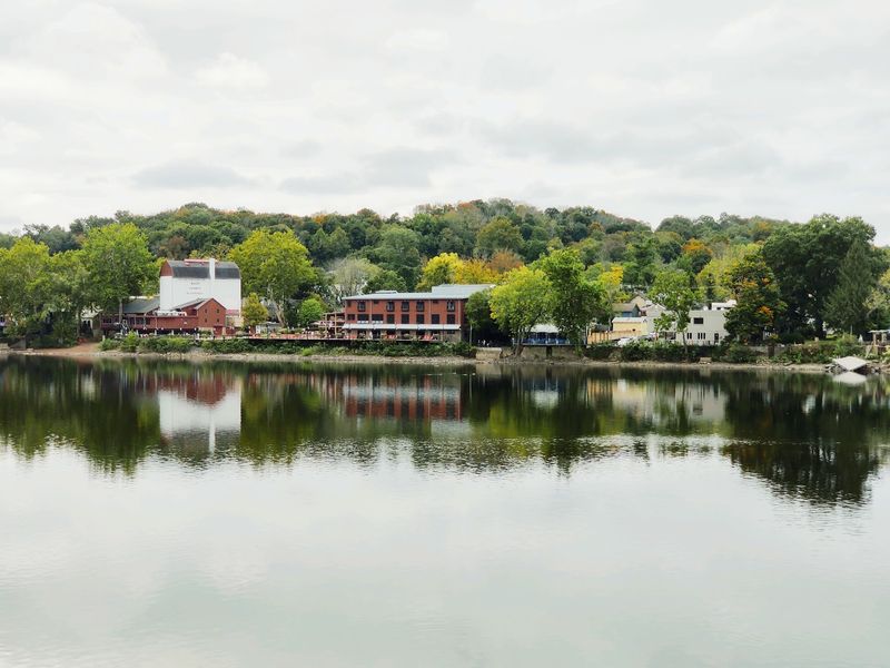 A Small City on the River's Edge
