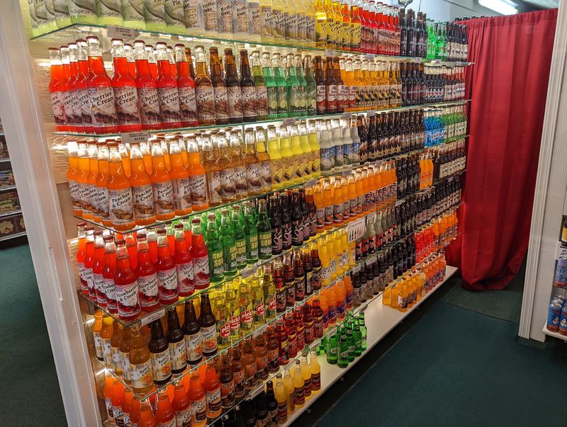A Soda Shelf With No Fear
