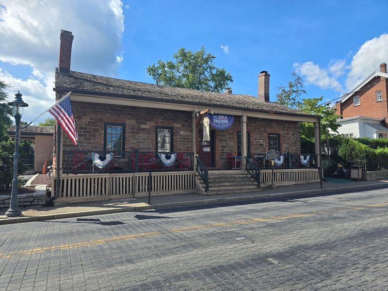 A Stone Tavern on Main Street