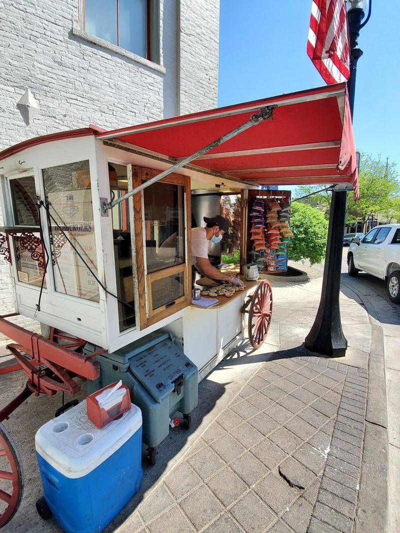 A Wagon on East Central Avenue