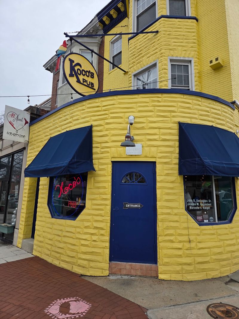 A Yellow Tavern on Harford Road